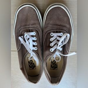 Brown Vans Size 6